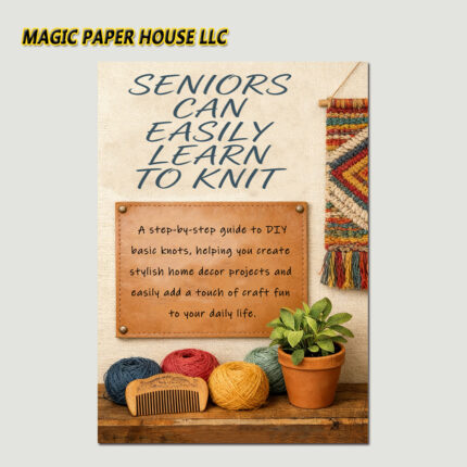 SENIORS CAN EASILY LEARN TO KNIT