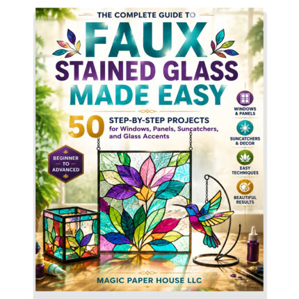 FAUX STAINED GLASS MADE EASY